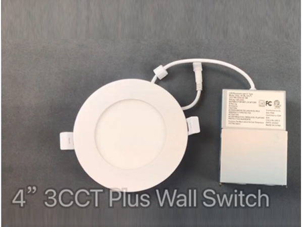 4IN 3CCT+WALL SWITCH LED SLIM PANEL