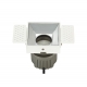 ETL Anti-Glare Framless Less Series Square White CRI 90+  Architectural Downlight Luminaire Recessed Light with Dimmable